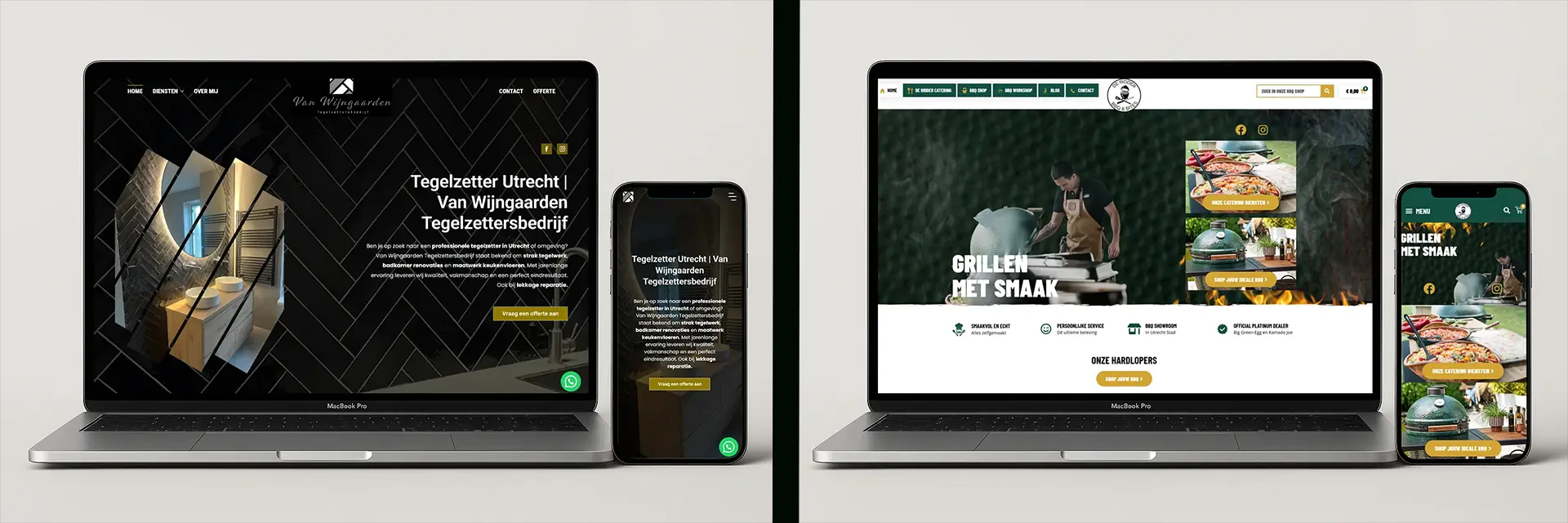 Wordpress Website en WooCommerce Webshop