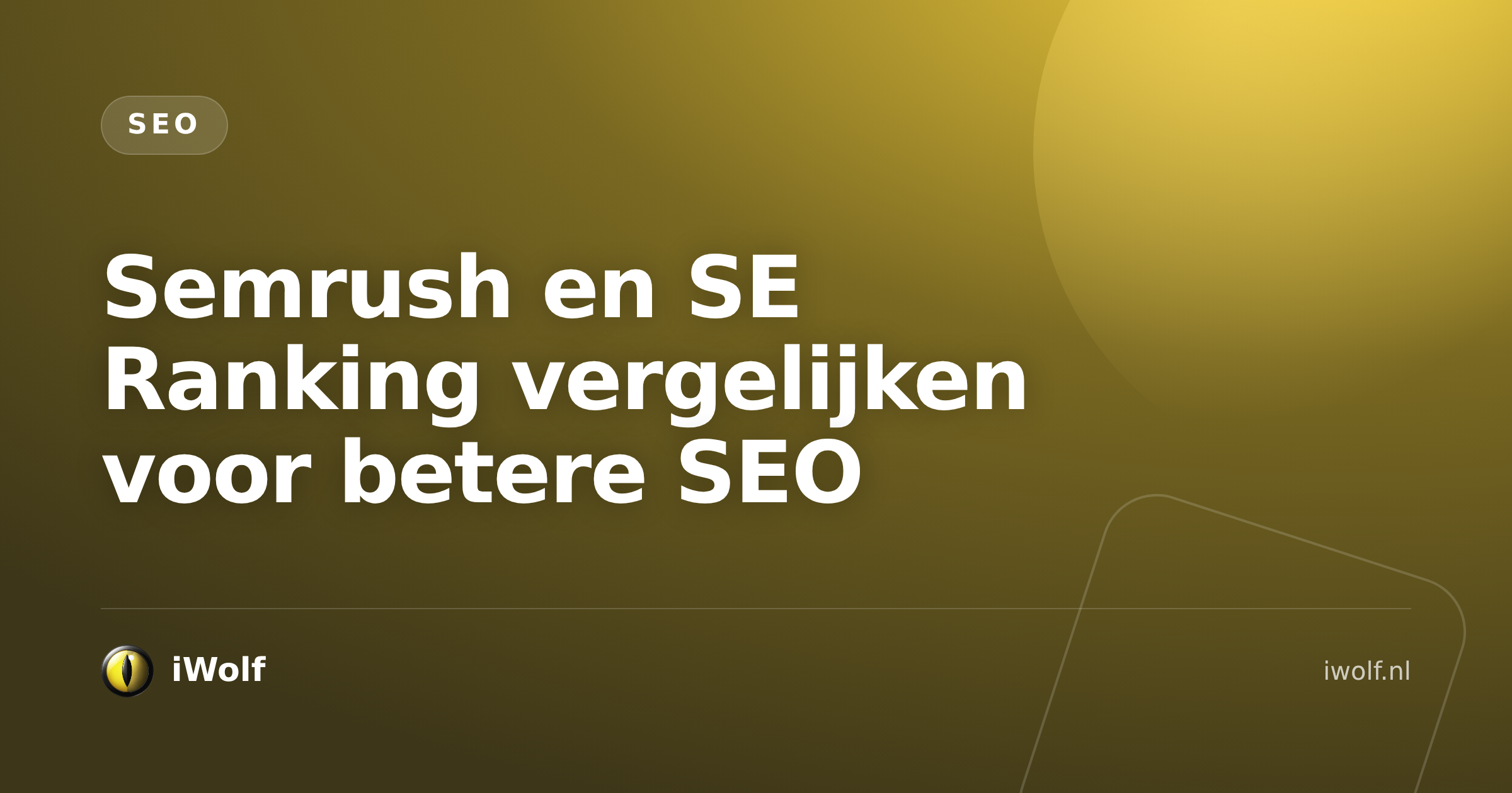 Semrush en SE Ranking vergelijken voor betere SEO
