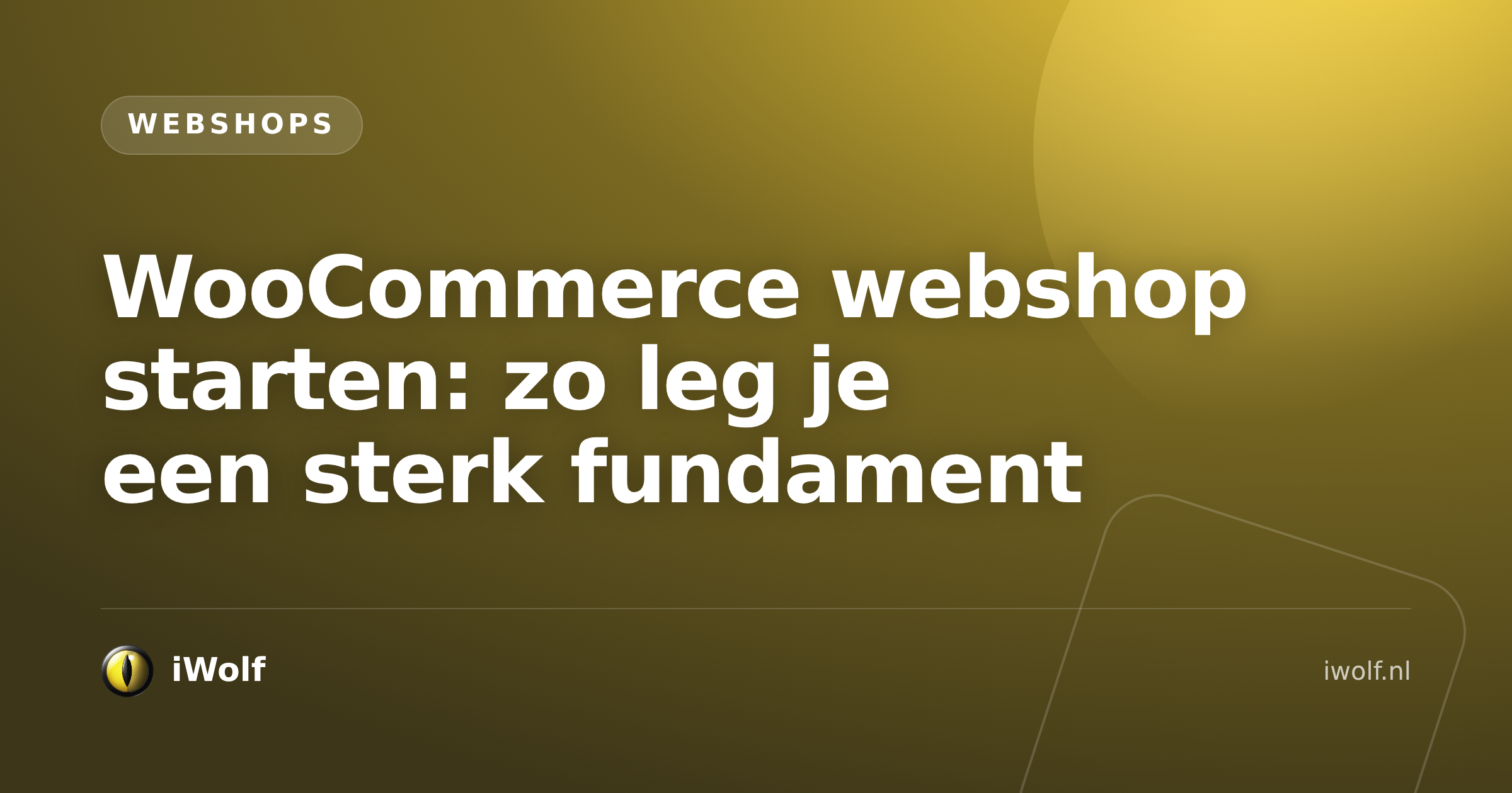 WooCommerce webshop starten: zo leg je een sterk fundament