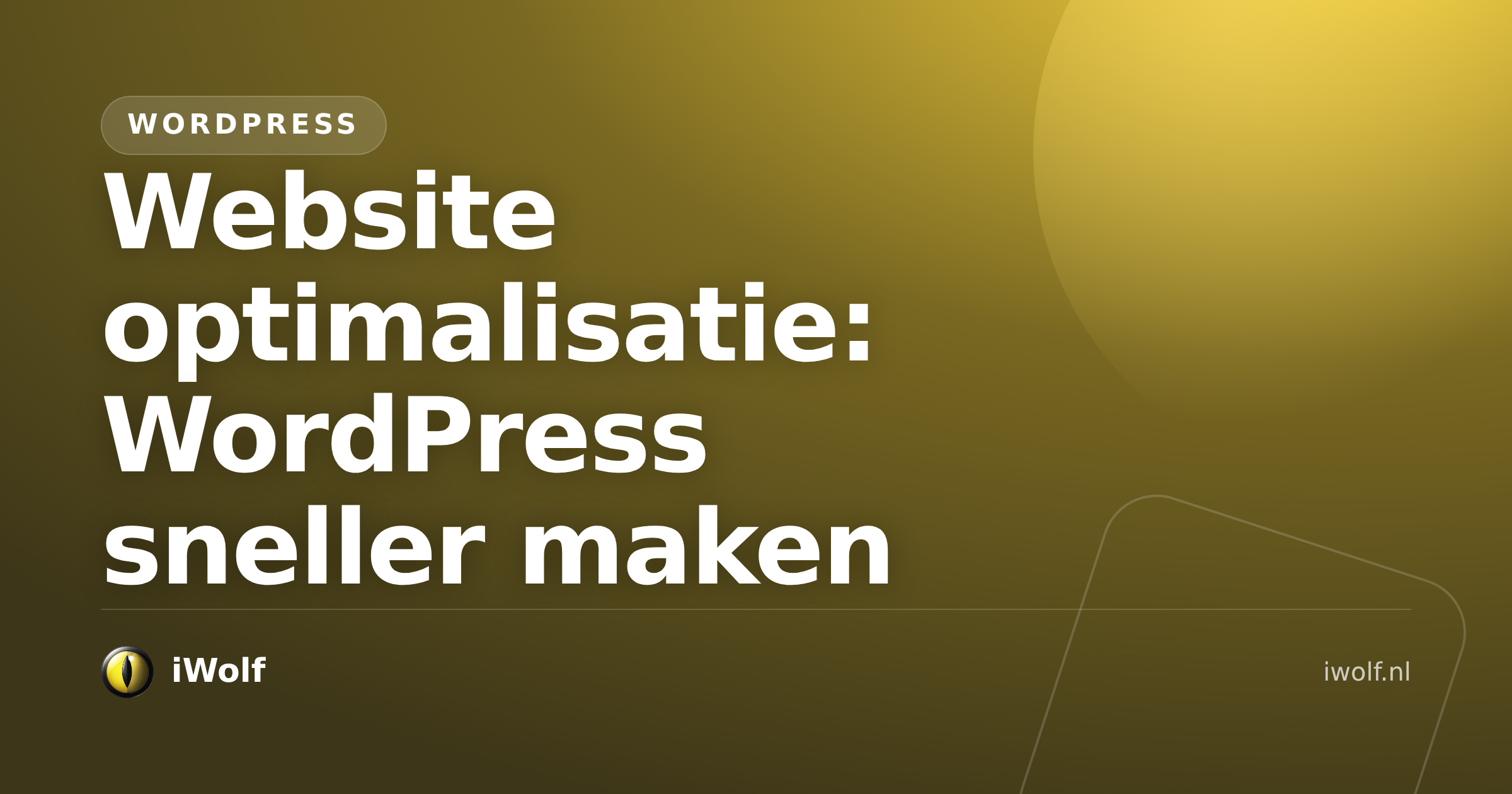 Website optimalisatie: WordPress sneller maken