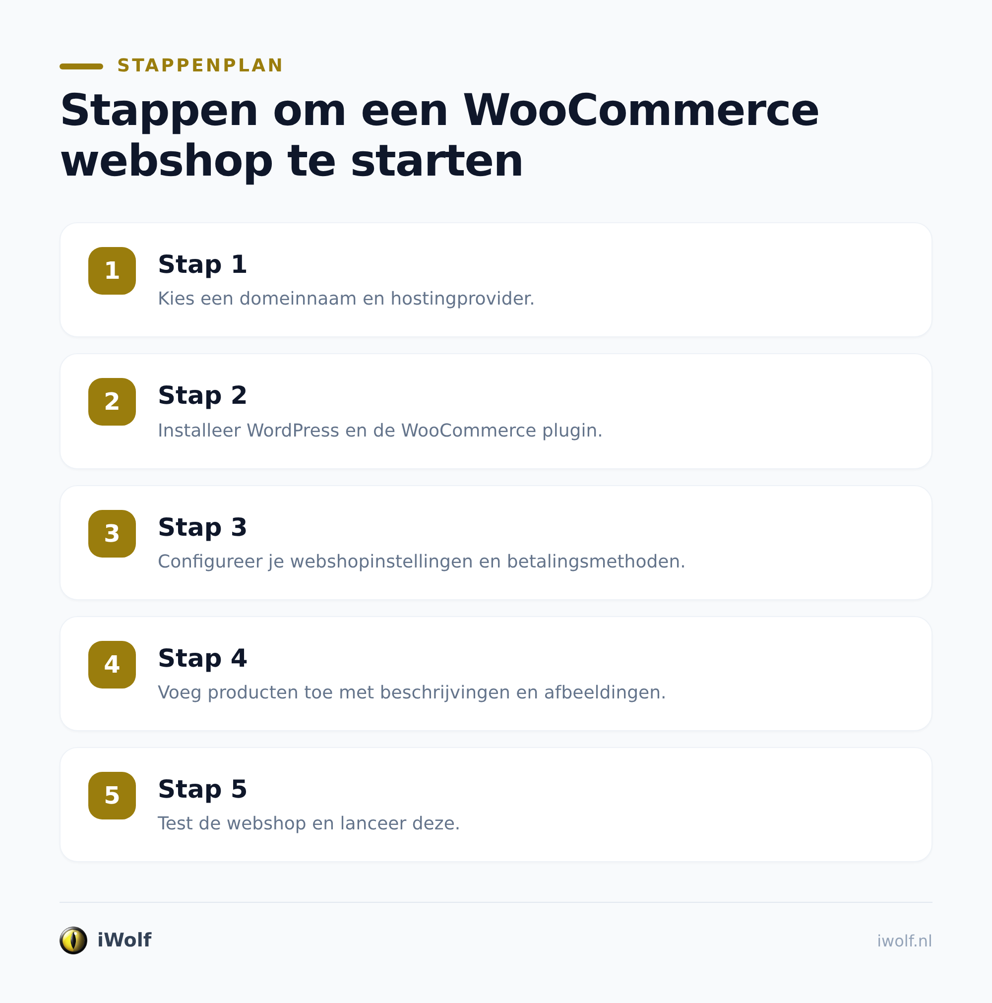 Productpagina’s die bezoekers helpen kiezen