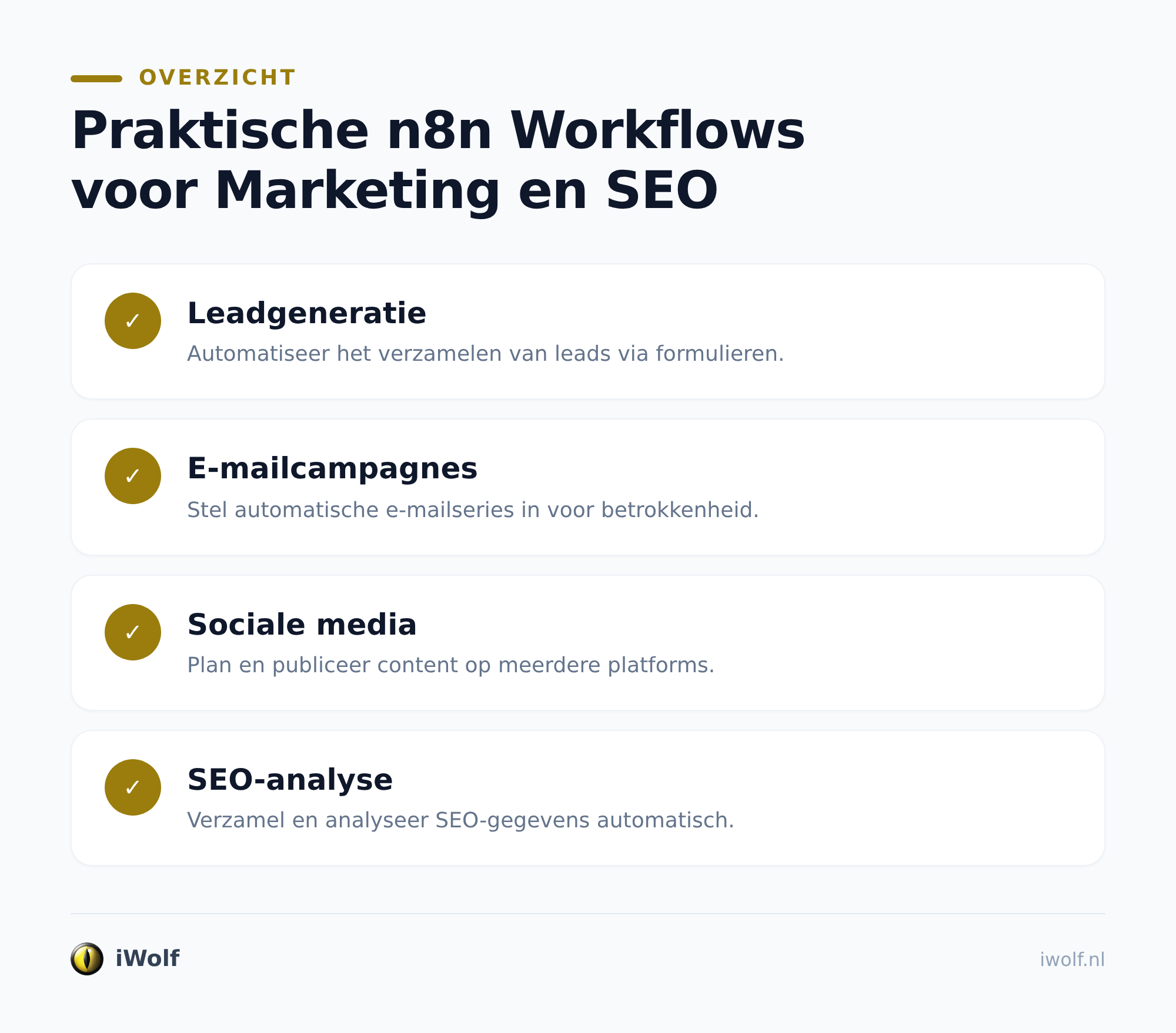 n8n inzetten voor SEO-taken